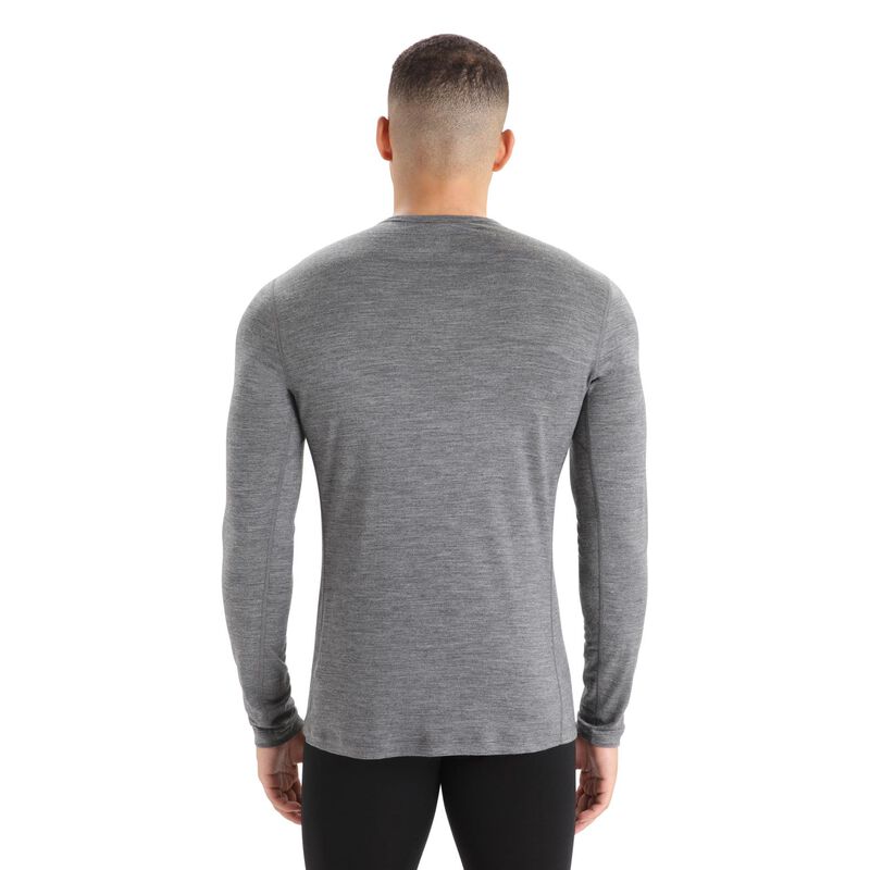 Icebreaker Mens 200 Oasis LS Crewe image number 1